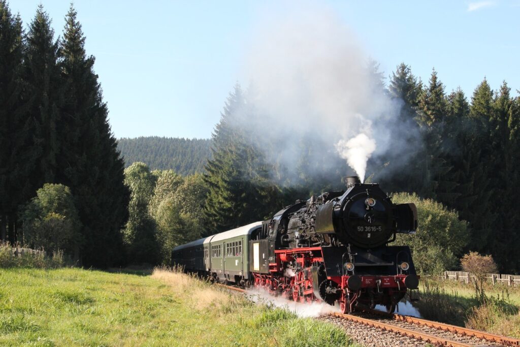 200 Jahre Eisenbahn in Europa: Dampflok in Fahrt