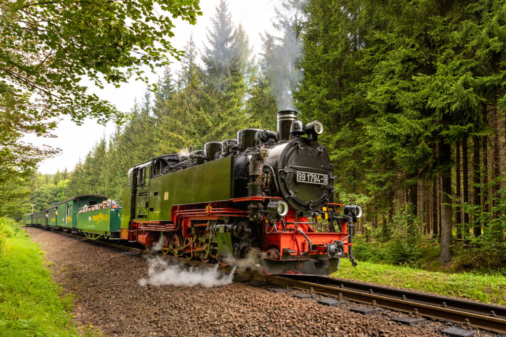 Die historische Fichtelbergbahn