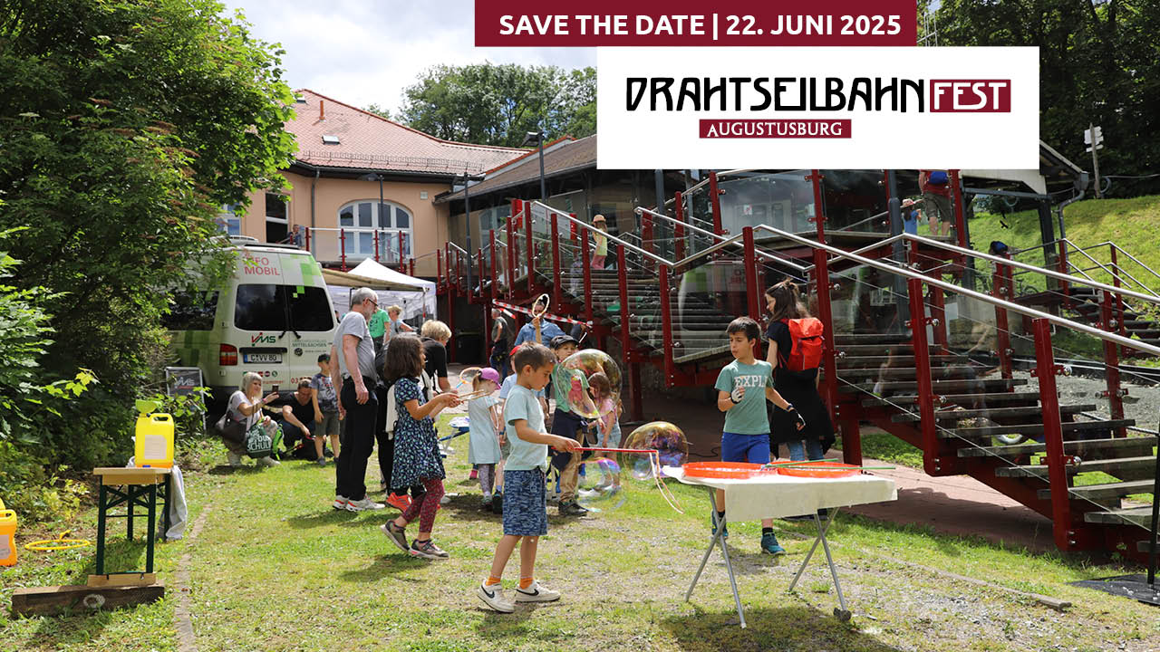 Save the Date: Drahtseilbahnfest am 22. Juni 2025