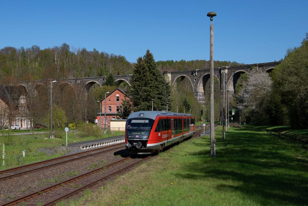 Mit der Erzgebirgsbahn ins Jubiläumswochenende zu 150 Jahren Flöhatalbahn